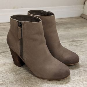 Nordstrom BP booties in Tan